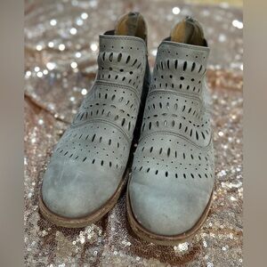 Stylish Gray Ankle Boots